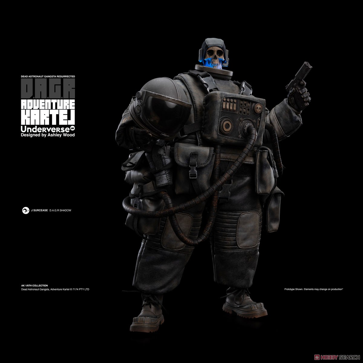 Underverse 1/6th Scale Collectible Figure Adventure Kartel D.A.G.R