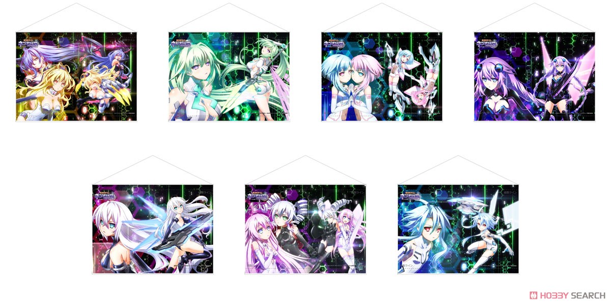 b*須様 【大量】ネプテューヌ関連商品 BD+特典ケース4種+タペストリー