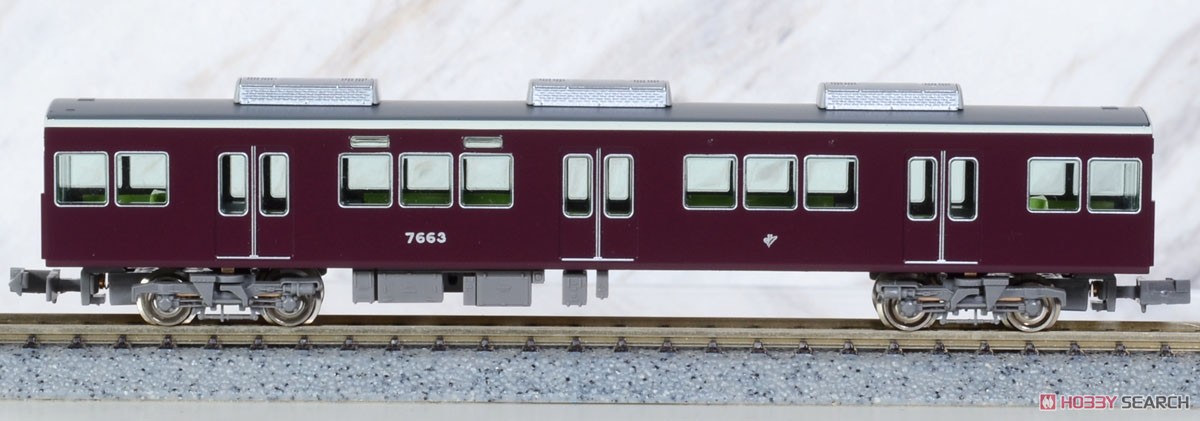 阪急百貨店 加工特製品 GM 阪急7000系 旧塗装 8両編成セット 阪急