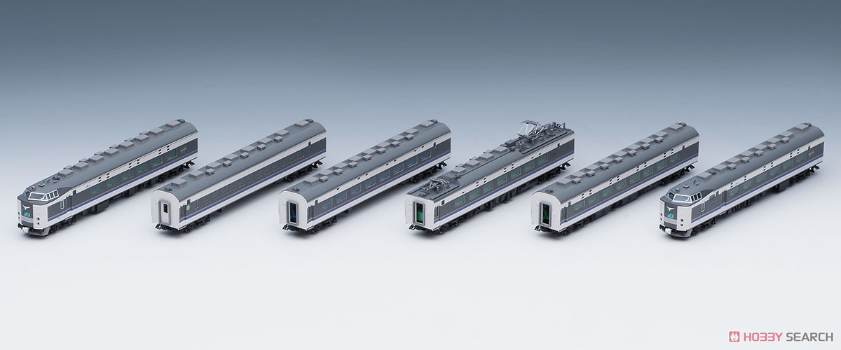 TOMIX 92746&92747 JR583系電車(きたぐに) 基本&増結中古 TOMIX