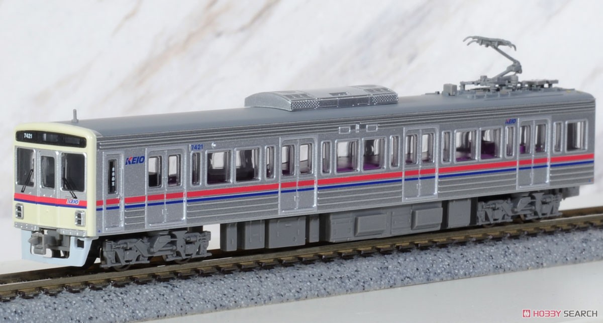 京王 7000系 新塗装 VVVF 競馬場線 2両セット (2両セット) (鉄道模型