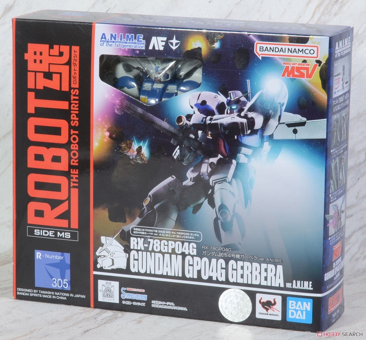 ROBOT魂 ＜ SIDE MS ＞ RX-78GP04G ガンダム試作4号機ガーベラ ver