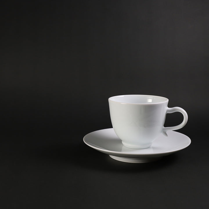 井上萬二窯 白磁笹彫文珈琲碗 – ギャラリー一番館オンラインショップ