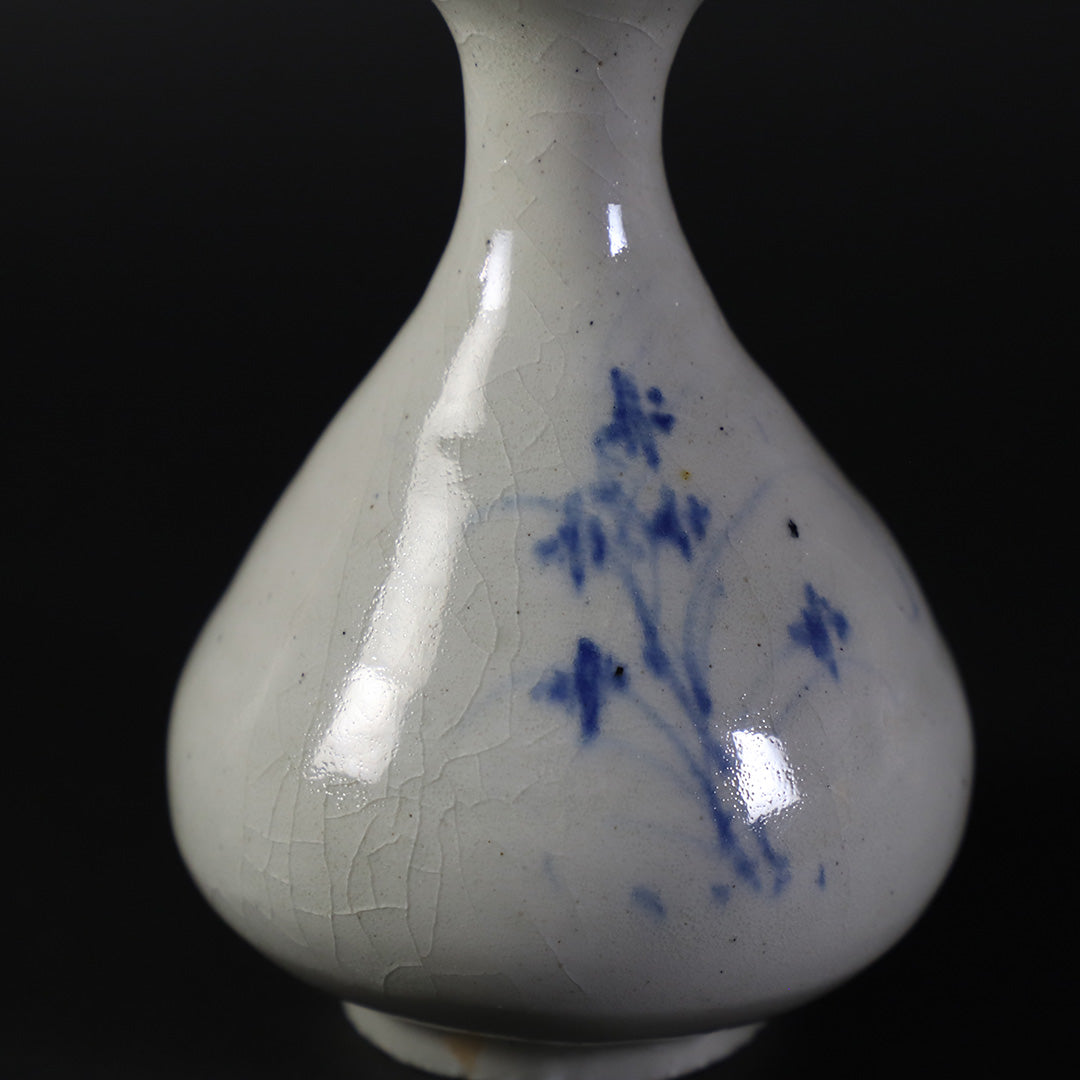 丸田宗一廊 染つけ四方盃 ぐい呑み お猪口