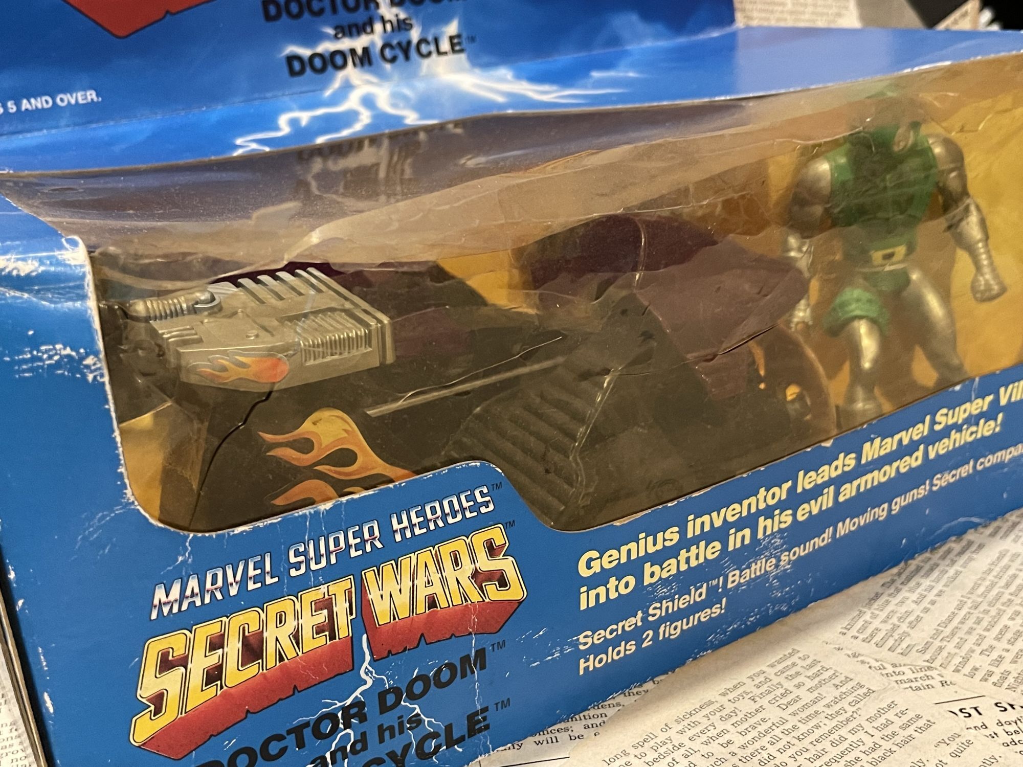 Marvel Secret Wars/Dr. Doom & Doom Cycle(80s/MIB) - 2000toys高円寺店