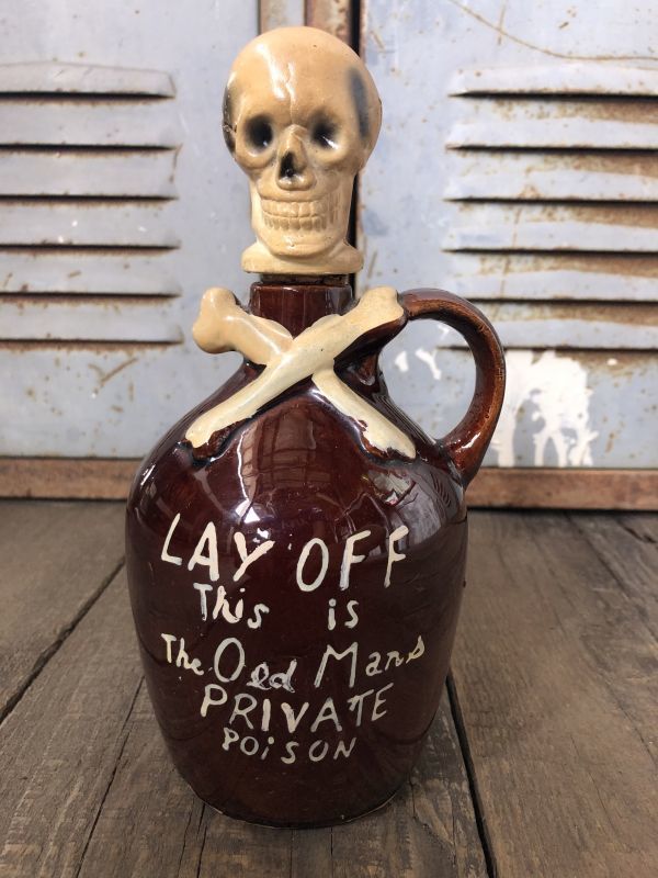 goodrockinポイズンボトル50sビンテージデカンタweirdoロカビリー