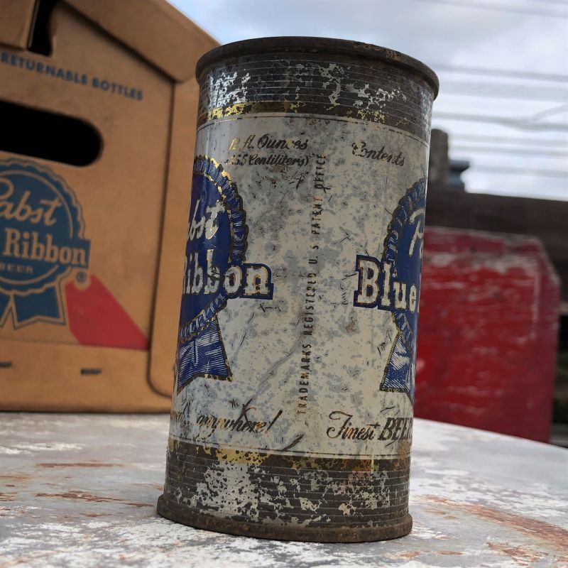 Vintage Pabst Blue Ribbon Beer Can (B859) - 2000toys Antique Mall