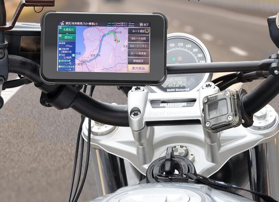 安い！実売2万円以下！】売れ筋・高評価バイク用スマートモニター3選