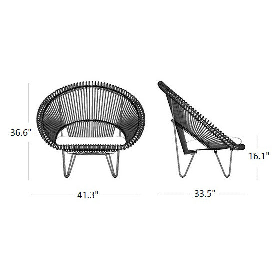 Vincent Sheppard Roy Outdoor Cocoon Chair - 2Modern