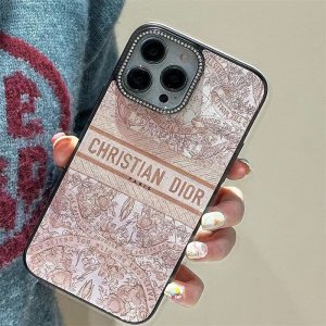 dior iphone ケース ピンク ディオール iphone15/15pro ケース