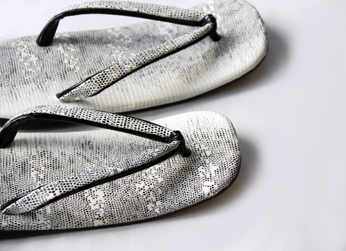 雪駄 半月トカゲ 1104 商品詳細｜鳶服 鳶用品の宮乃屋｜関東鳶 寅壱