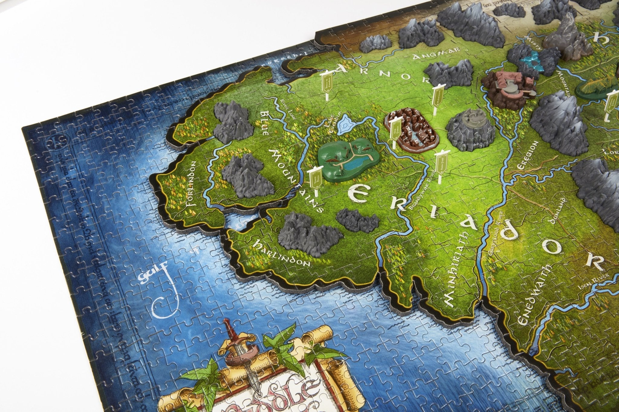 4D The Hobbit Puzzle | 4D Puzzle | 4D Cityscape