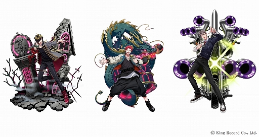 ヒプノシスマイク」，“Bad Ass Temple”の新規イラストが公開