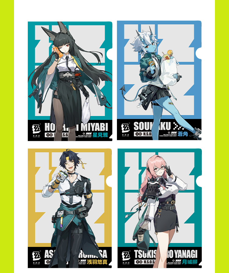 ゼンレスゾーンゼロ』 星見雅 立体絵 額縁付き ゼンレスゾーンゼロ