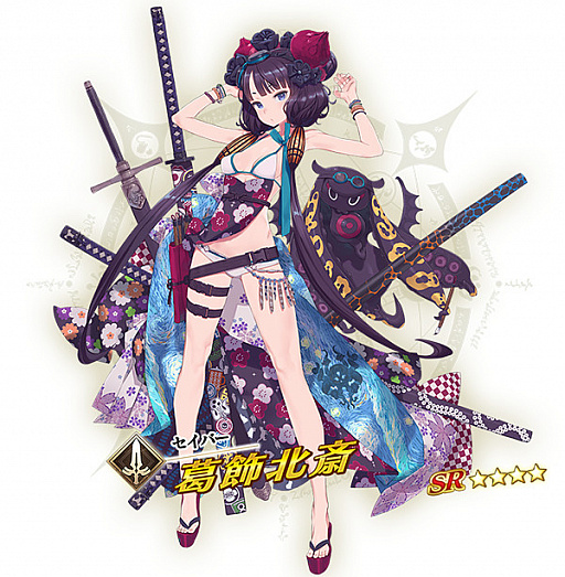 Fate/Grand Order」，水着姿の葛飾北斎が登場するイベント「見参