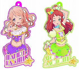 アイカツスターズグリッターガラポン缶バッジ香澄真昼4個セットLUMIX