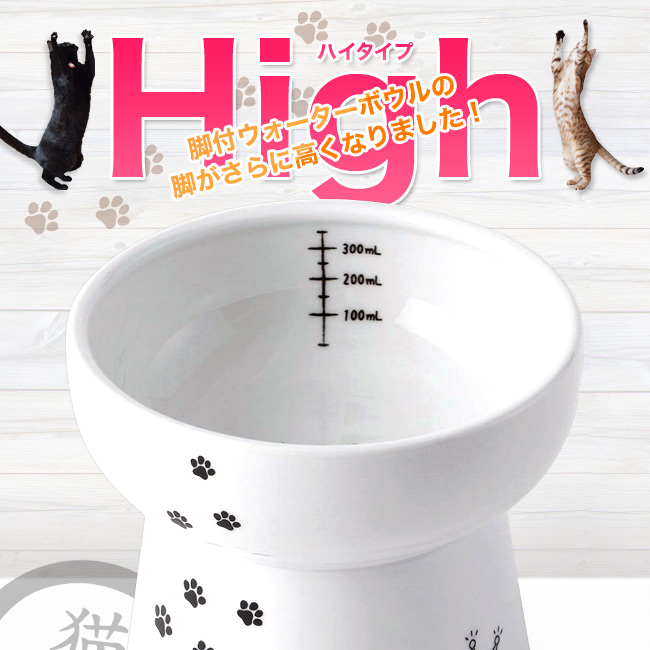 うたまい】猫壱 食器3点 猫壱（necoichi） 食器 脚付にゃにゃめフード