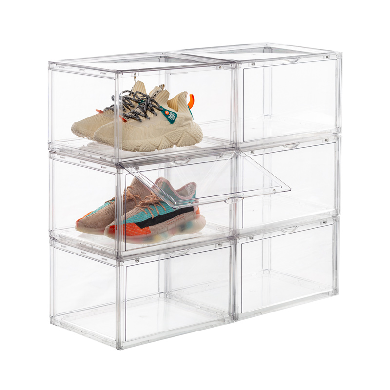 八番屋 / シューズボックス クリア 6個セット スニーカー 収納 ケース