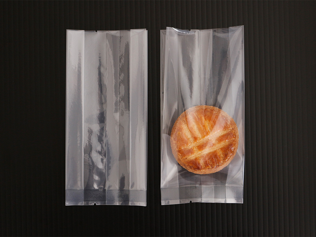 cotta ガス袋 70×150+30 (横マチ無地_透明) E-4 | ガゼット袋 | お菓子