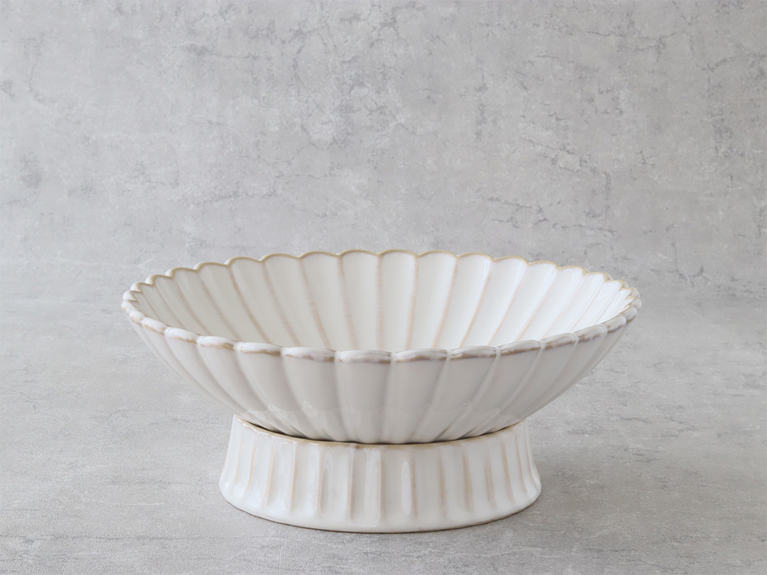 cotta 水切り穴付きコンポート皿 アンティーク (20cm) | 洋食器 | お