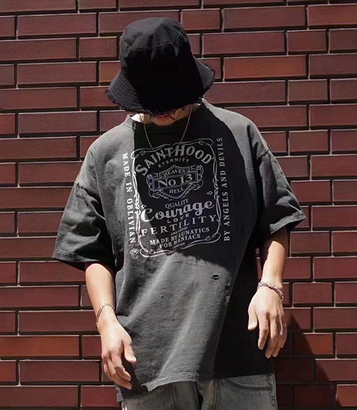 セント マイケル SAINT MICHAEL X NEIGHBORHOOD ウォッシュショート