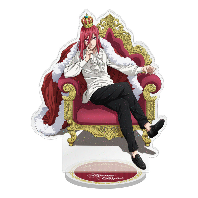 千切豹馬 バースデー おっきめキラキラ缶バッジ 10個セット ブルー