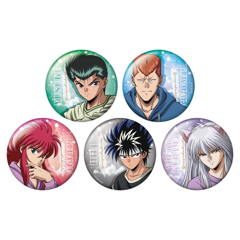 幽☆遊☆白書 トレーディングキラキラ缶バッジ（BOX）| アニメ グッズ