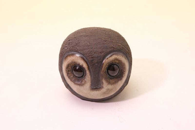 幸せを呼ぶ ふくろう Lars Bergsten ラース・バーグステン 梟 6羽 幸せ