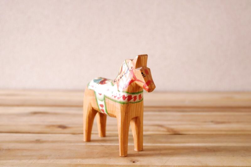 スウェーデン Nils Olsson ダーラナホース 13 体馬置物土産