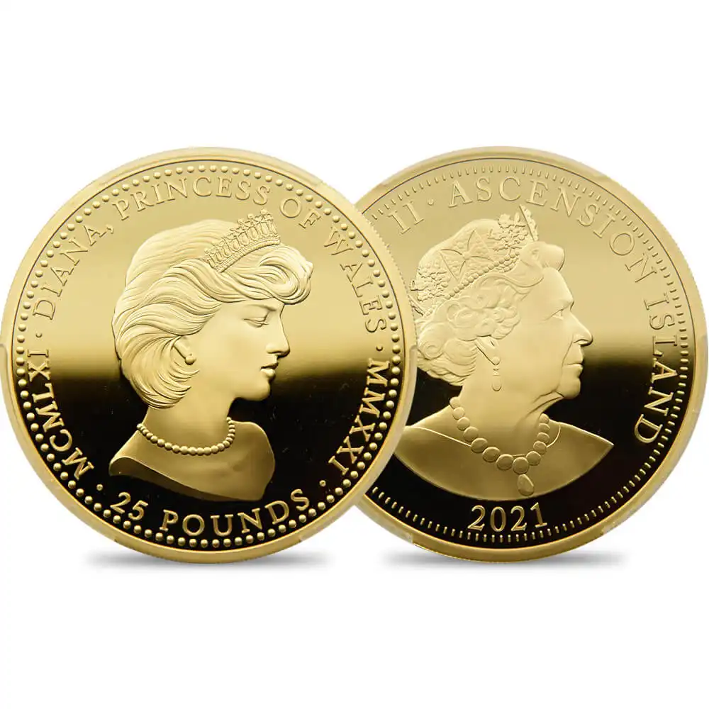 アセンション島2021年ダイアナ妃生誕60周年記念