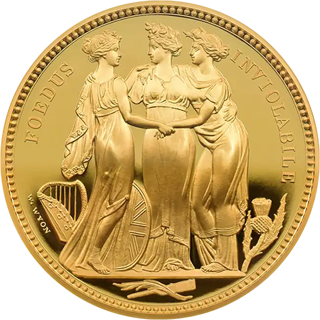 世界限定200枚】トランプ大統領 カラー銀貨 竜退治 世界限定100枚