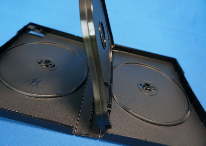 Mロック【ダブルサイズ】DVDトールケース3枚用ケース ばら売りMMB3