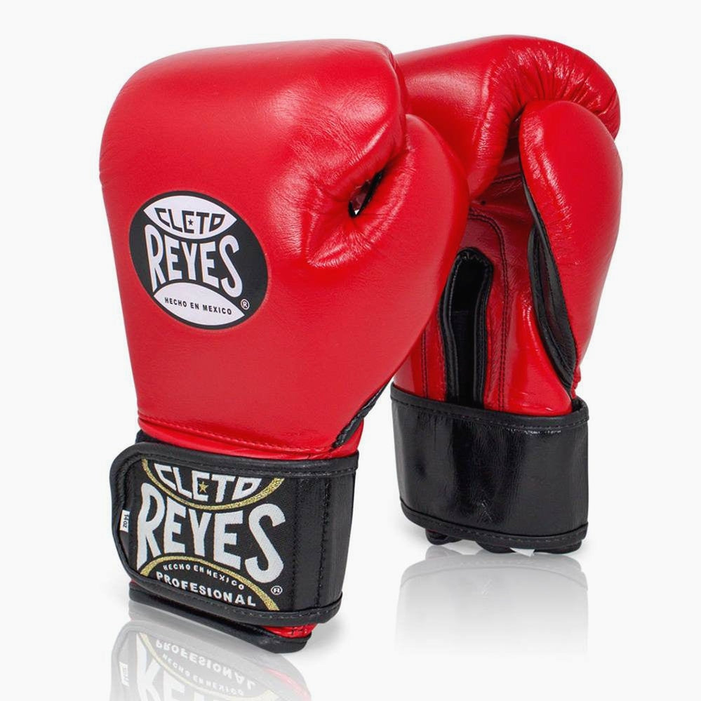 Boxing gloves Cleto Reyes Extra padding CE8 Red-black – Combat Arena