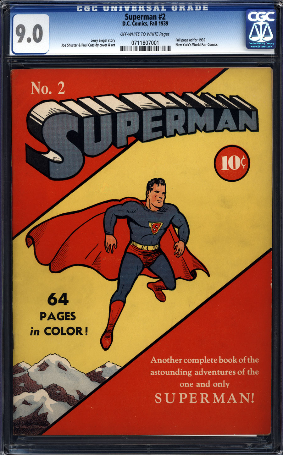 ComicConnect - SUPERMAN (1939-86; 2006-11) #2 - CGC VF/NM: 9.0