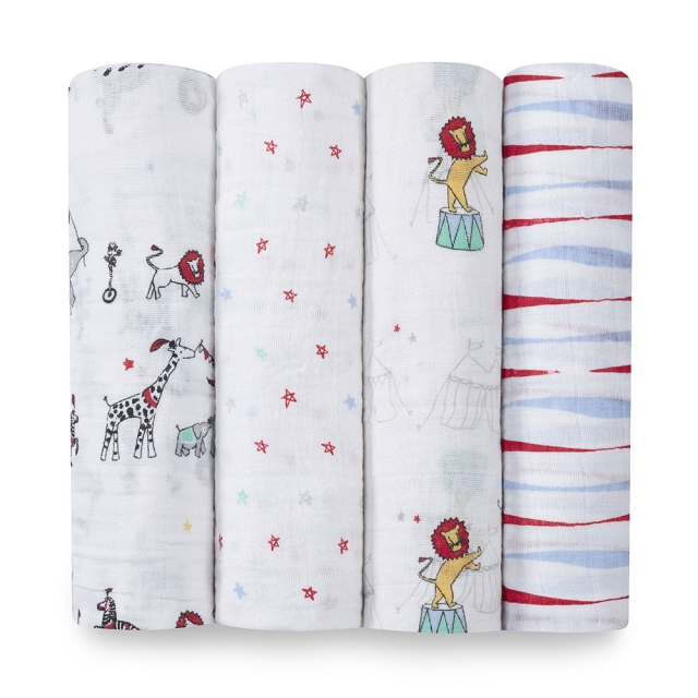 aden+anais(エイデンアンドアネイ) クラシック スワドル(4枚組セット