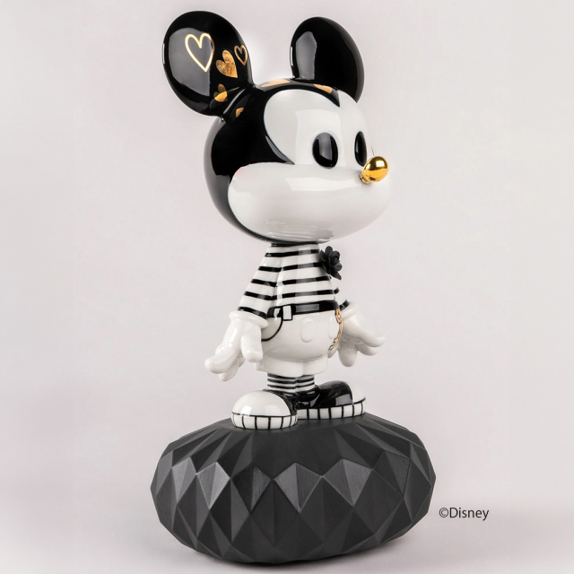 LLADRO(リヤドロ) ミッキーマウス (Black & White) A09601 [CONCENT