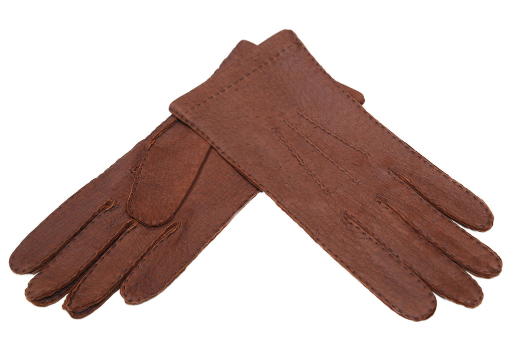 メローラ ペッカリーコルク色 ライニングなし 革手袋 グローブ MEROLA