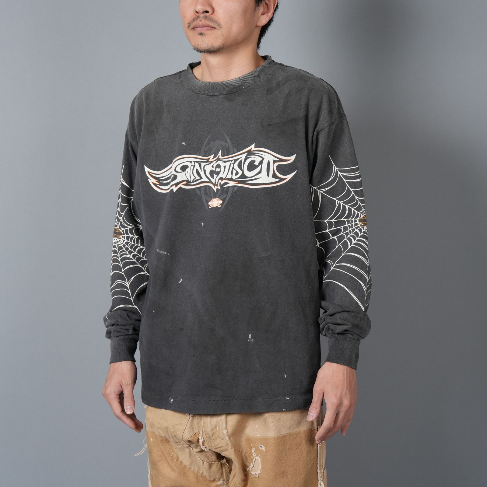 SAINT M×××××× - 【ラスト1点】【コラボ】SM-HR8-0000-C41 / LS TEE