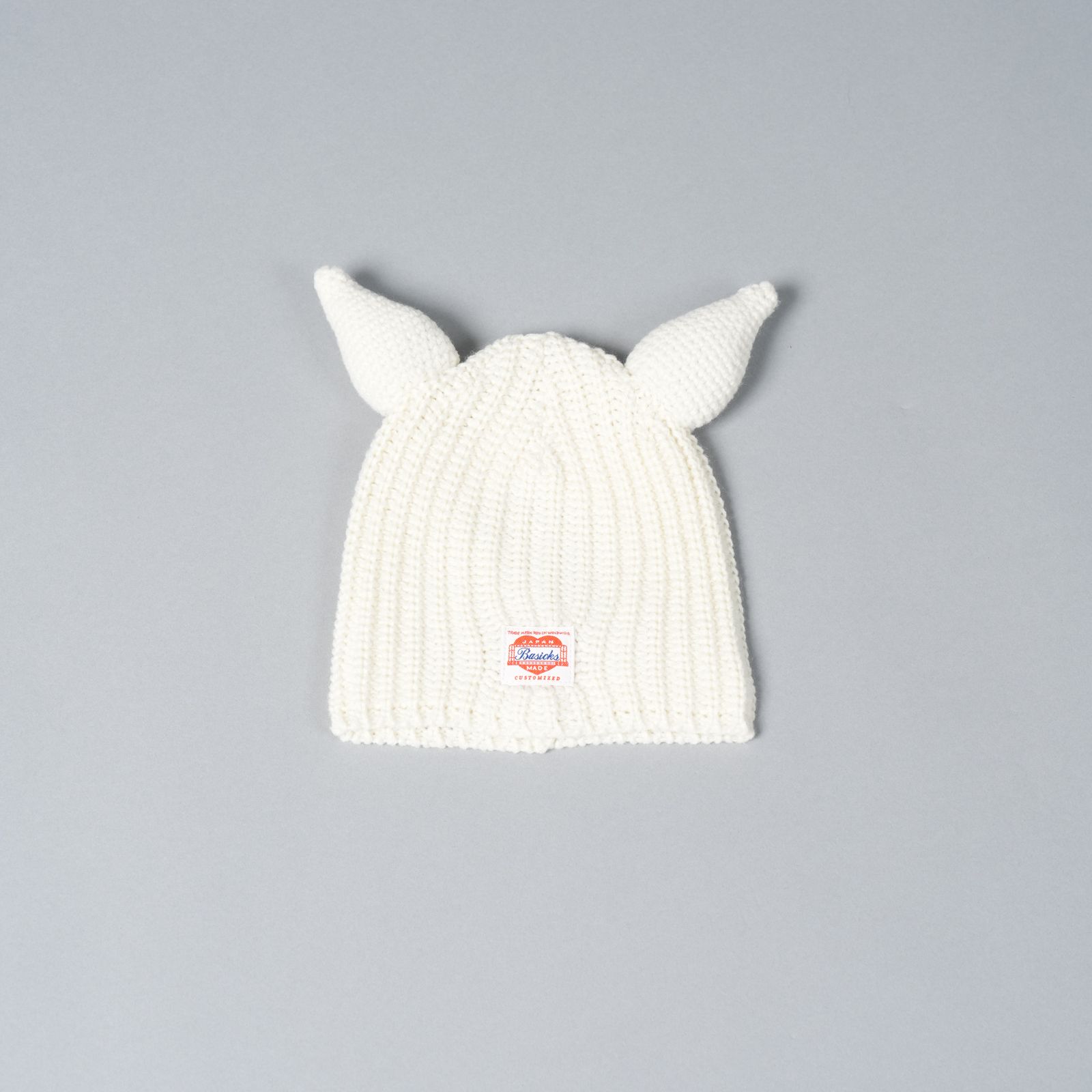 BASICKS - 【ラスト1点】Devil Beanie / デビルビーニー (ホワイト