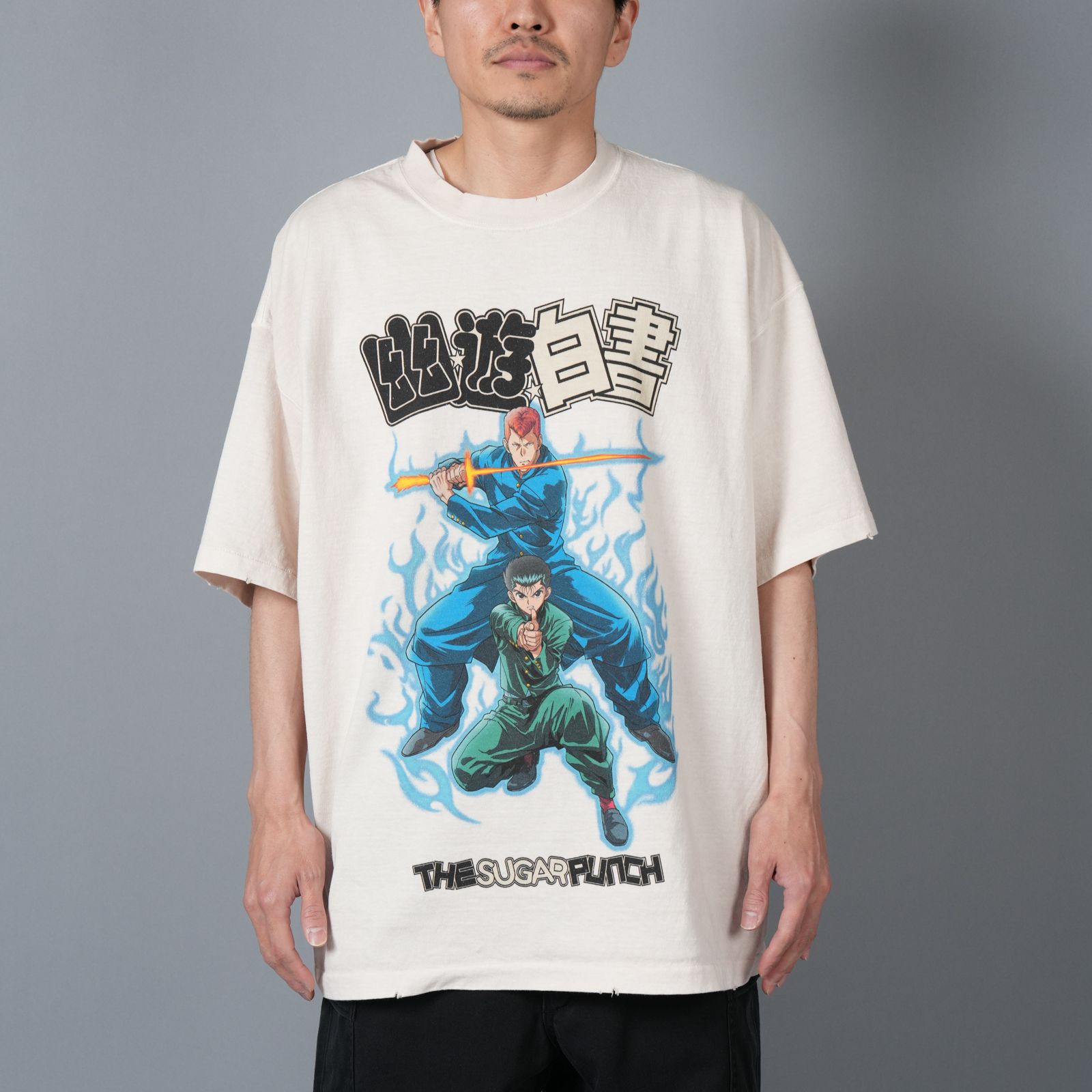 THE SUGAR PUNCH - [幽遊白書] TYUM24AM001 / S/S T-Shirt (YUSUKE