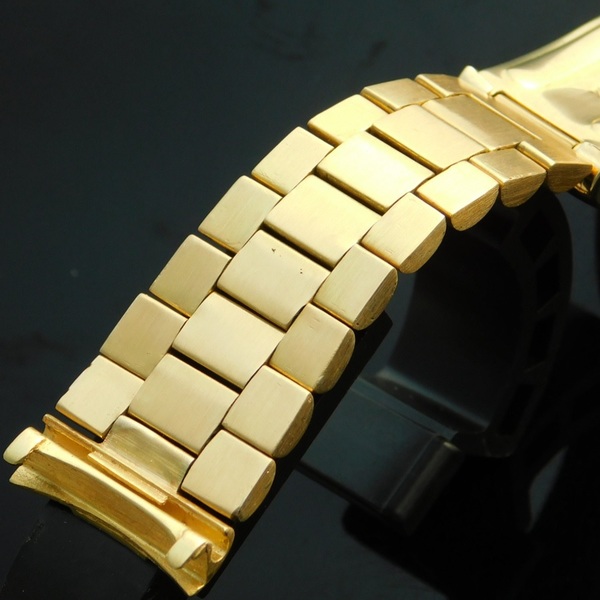 R O L E X 18K Solid Gold “PRESIDENT BRACELET” Made in 1958☆18金