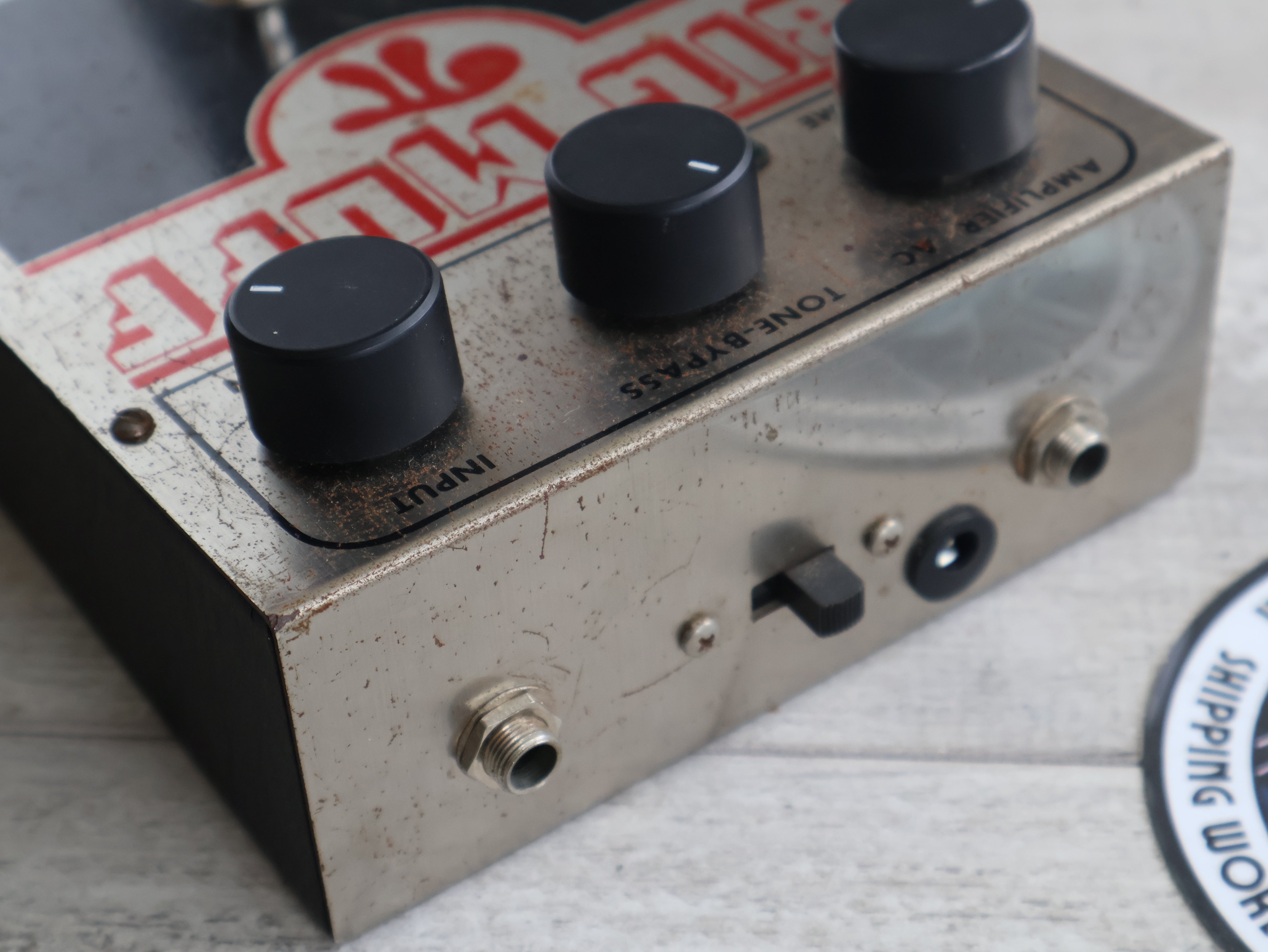 electro-harmonix BIG MUFF MADE IN NYC表記 electro-harmonix BIG