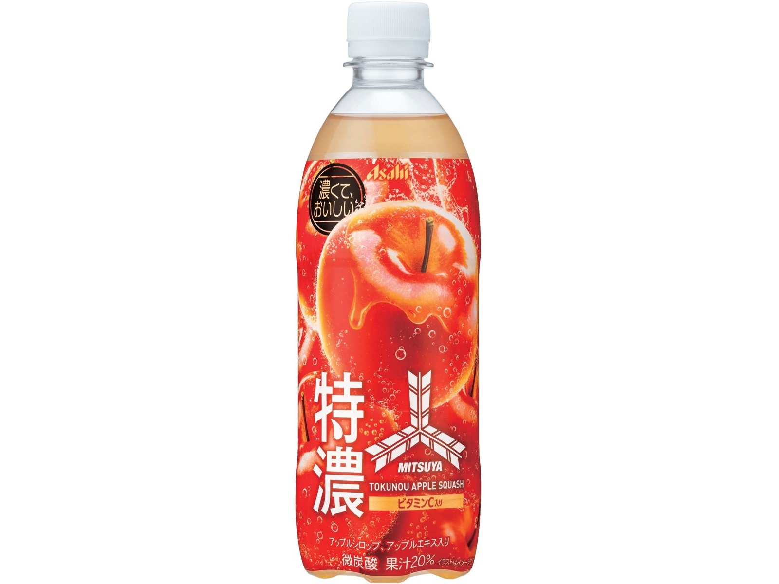 アサヒ 三ツ矢特濃アップルスカッシュ 500ml| コープこうべネット