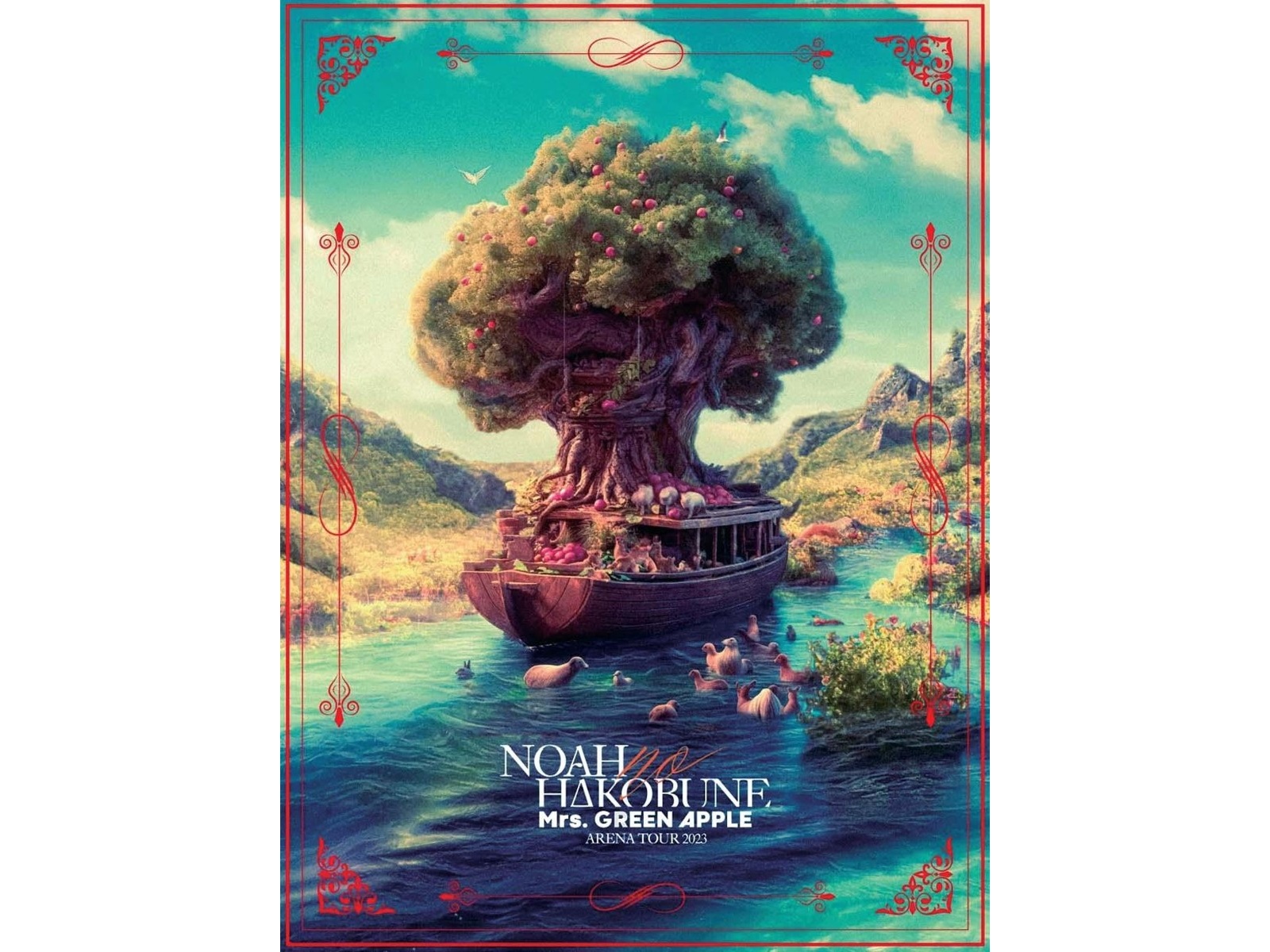 Mrs. GREEN APPLE Atlantis ノアの方舟 アクスタ 枠なし Mrs. GREEN