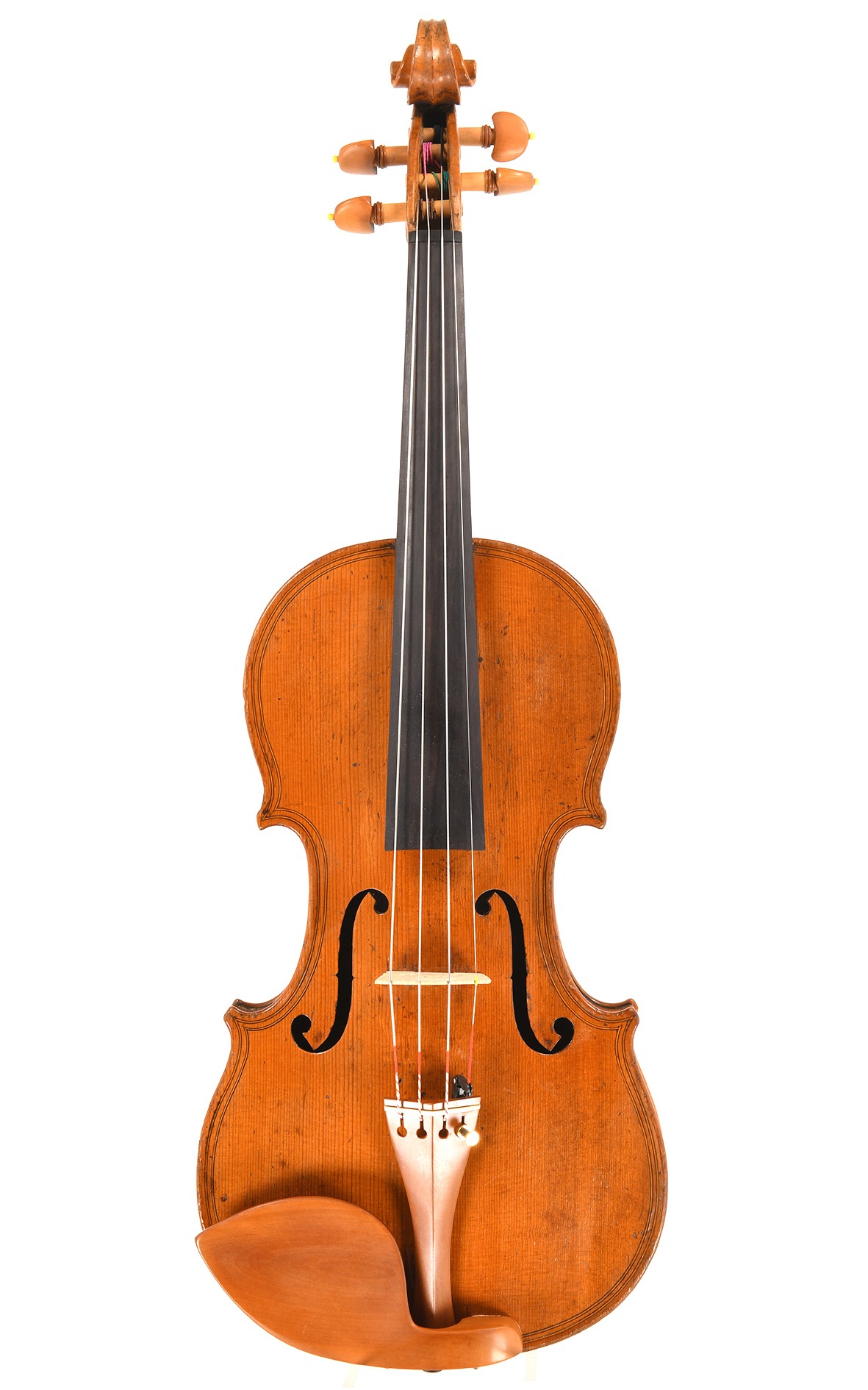 Michel Couturieux, richly ornamented French violin, circa 1850