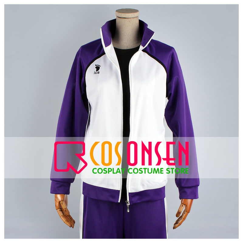 ハイキュー!! 白鳥沢学園高校ジャージLサイズ&牛島若利ユニフォームL