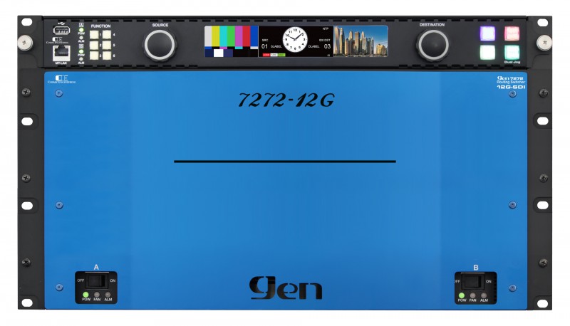 ルーティングスイッチャー｜放送業務用 映像・音声機器の開発、製造