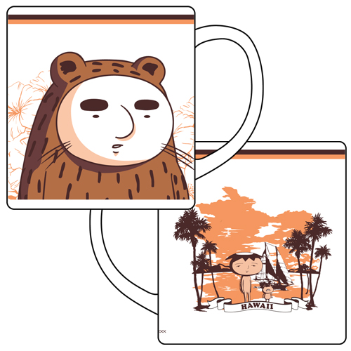 かわうそ君マグカップ [伝染るんです。] | キャラクター公式グッズ