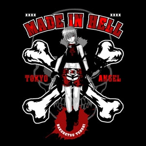 爆裂天使 Tシャツ [爆裂天使] | キャラクター公式グッズ＆アパレル製作