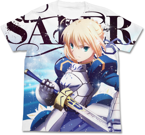 騎士王セイバーフルグラフィックTシャツ [Fate/Zero] | 公式